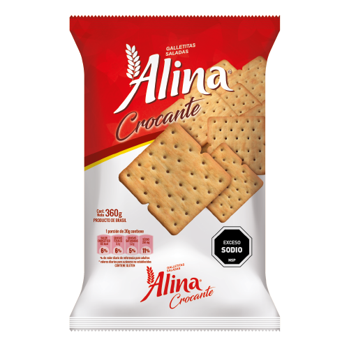 GALLETITAS SALADAS CROCANTES 360GRS.