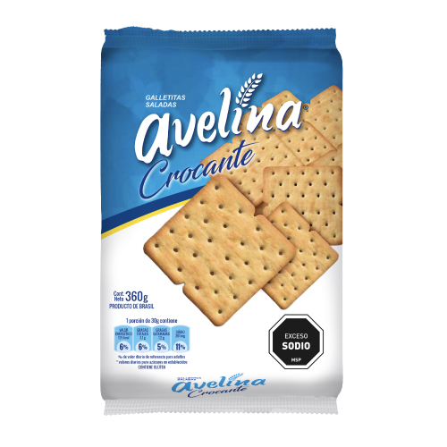 GALLETITAS SALADAS CROCANTES 360GRS.