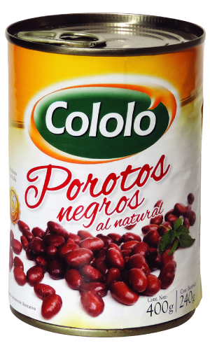 POROTOS NEGROS 400GRS. ABRE F�CIL