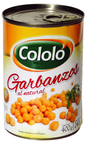 GARBANZOS ABRE F�CIL 400GRS.