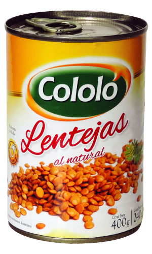 LENTEJAS REMOJADAS 400GRS. ABRE F�CIL