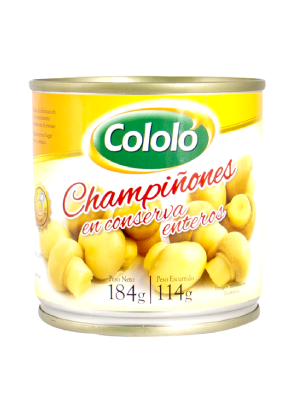 CHAMPI�ONES ENTEROS 184GRS.