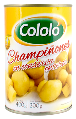 CHAMPI�ONES ENTEROS 400GRS.