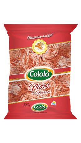 FIDEOS CON MORR�N NIDOS 500GRS.