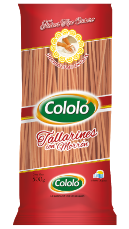 FIDEOS CON MORR�N TALLAR�N 500GRS.