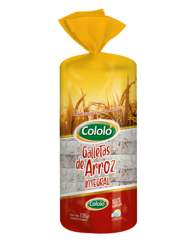 GALLETAS DE ARROZ CON SAL 135GRS.