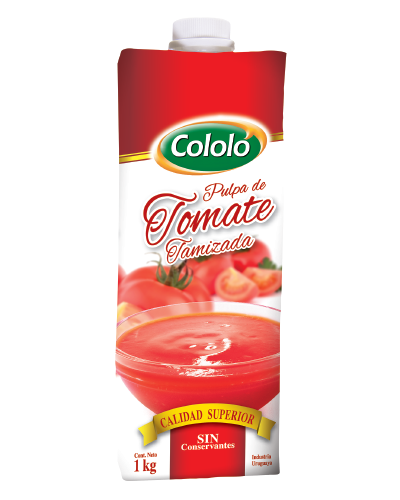PULPA TOMATE TAMIZADA 1KG.