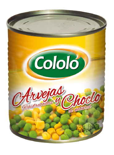 DUETO ARVEJAS Y CHOCLO 300GRS.