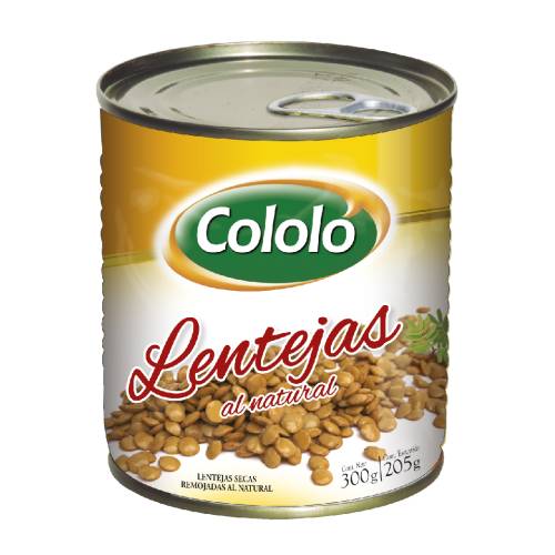 LENTEJAS REMOJADAS 300GRS