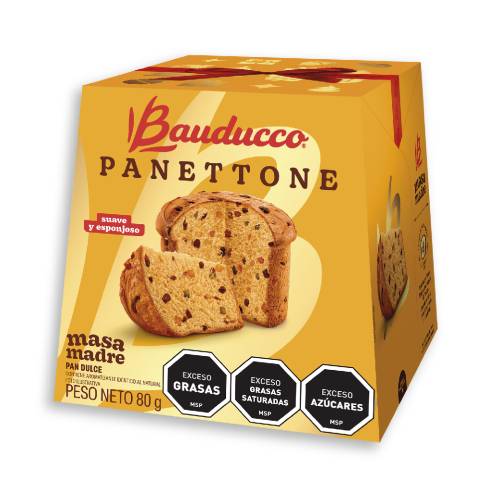 PANETTONE FRUTAS 80GRS.