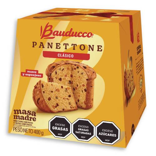 PANETTONE FRUTAS 400GRS.