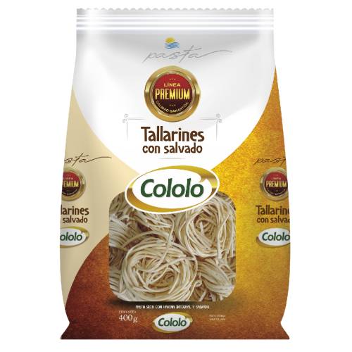 TALLARINES CON SALVADO- PREMIUM - 400GRS